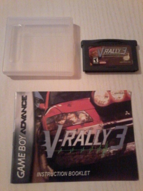 V-Rally 3 Gameboy jtk elad-(nem postzom)