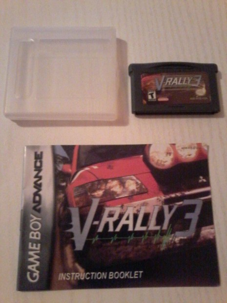 V-Rally 3 Gameboy jtk elad.(nem postzom)