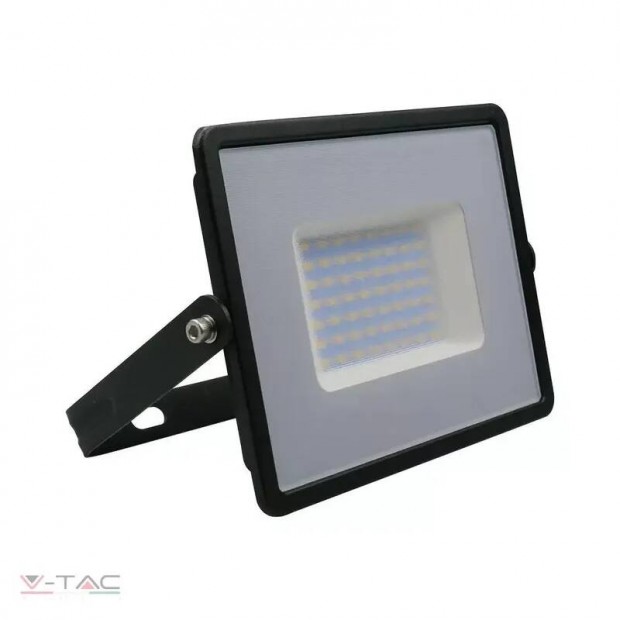 V-TAC LED reflektor LED lámpa világítás fekete E-széria 50W 6500K 21