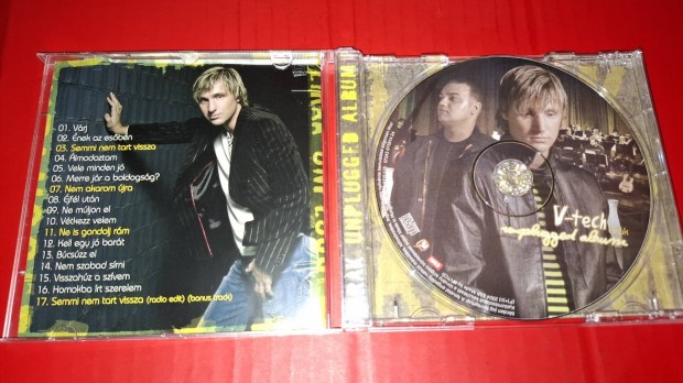 V-Teck Lírák Unplugged album Cd 2004