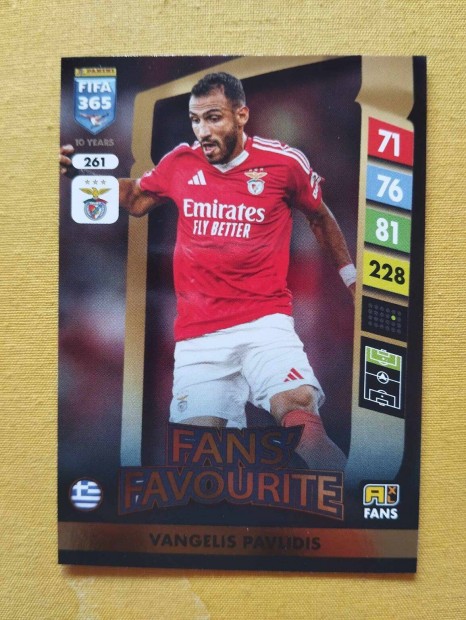 V. Pavlidis (Benfica) FIFA 365 2025 Fans Favourite focis krtya