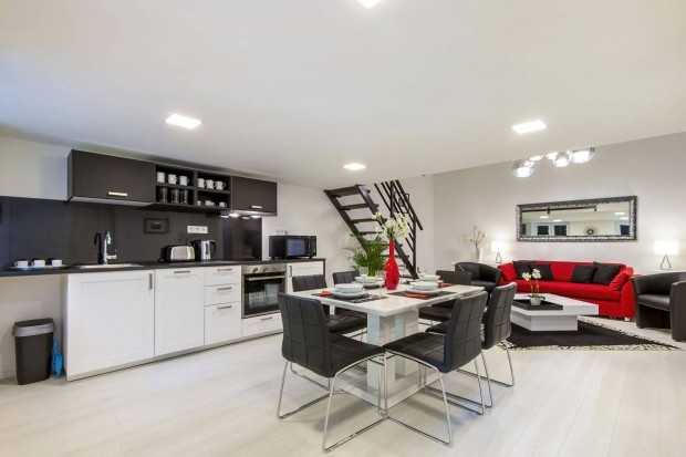 V. ker�let Szent Istv�n k�r�ton 2 lak�s egyben, Airbnb enged�llyel