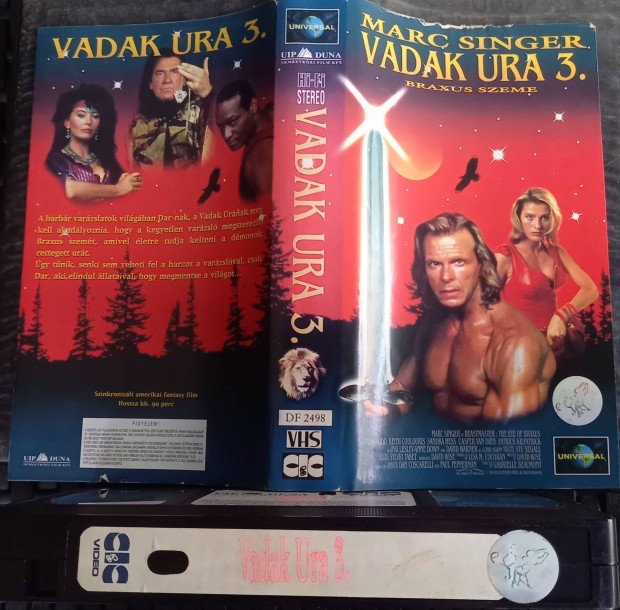 Vadak ura 3. - Braxus szeme - fantasy vhs