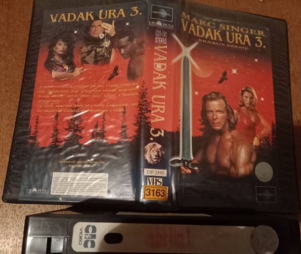 Vadak ura 3. - fantasy vhs - Marc Singer