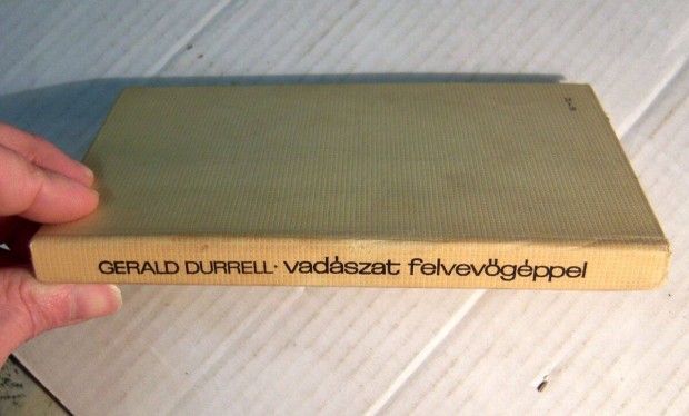 Vadszat Felvevgppel (Gerald Durrell) 1970 (6kp+tartalom)