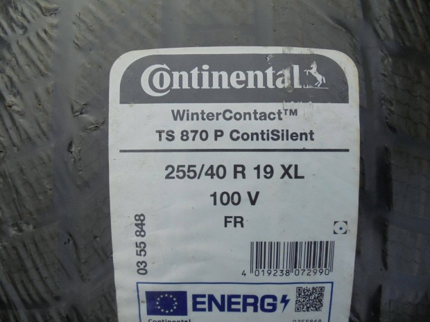 Vadi j 2024-es 255/40 R 19-es Continental tli gumi elad