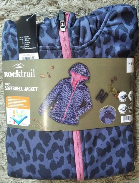 Vadij 146/152 softshell kabt rocktrail lidl