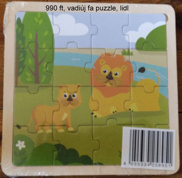 Vadij fa puzzle, lidl, minsgi, oroszlnos