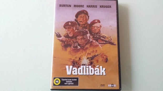 Vadlibk hbors DVD-Richard Burton Roger Moore