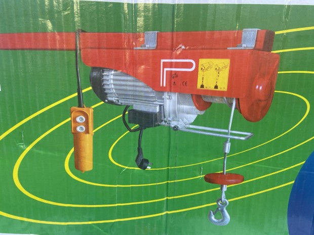 Vadonat Új Elektromos Csőrlő 1T Teherbirás