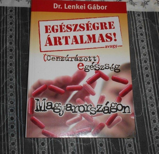 Vadonat ujj Cenzúrázott egészségre ártalmas gyógyászati könyv