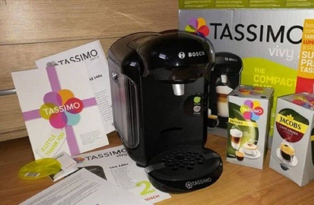 Vadonatúj Bosch Tassimo Vivy II Kapszulás Kávéfőző - bontatlan dobozos