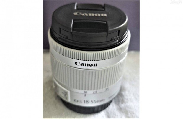 Vadonatj Canon 18-55 mm STM zoom objektv , 2 v garancia