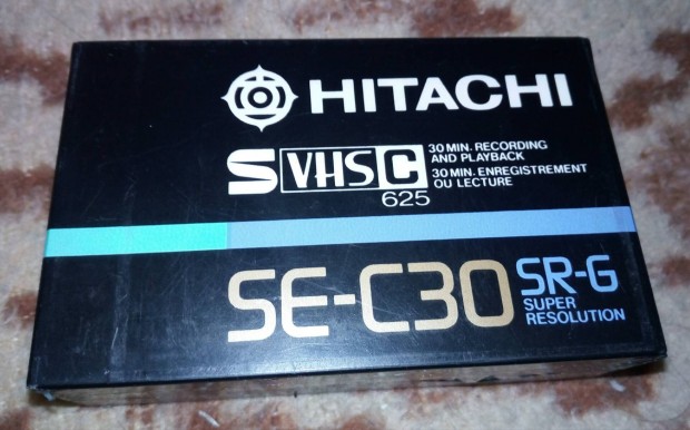 Vadonatj Eredeti Hitachi 30 Perces Videkazetta Videkamerhoz 