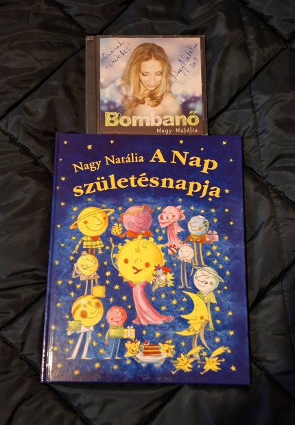 Vadonatúj Nagy Natália Mesekönyv : A Nap Születésnapja + CD : Bombanő