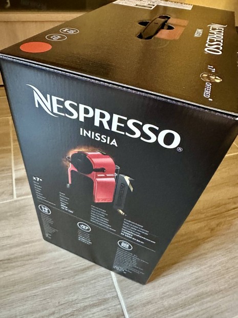 Vadonatj Nespresso Inissia kvgp, 2 v garancival 