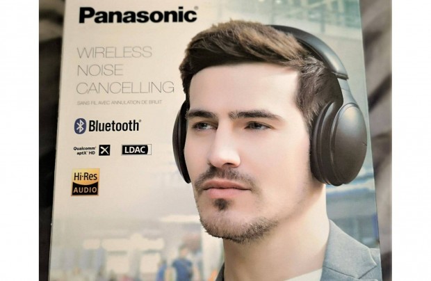 Vadonatj Panasonic RP-HD605N aktv zajszrs, Bluetooth fejhallgat !