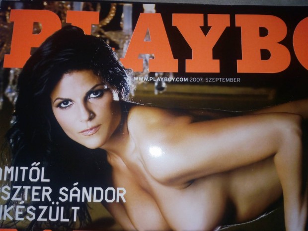 Vadonatj Playboy Magazin Cmlap Oszter Alexandra   2007.09.