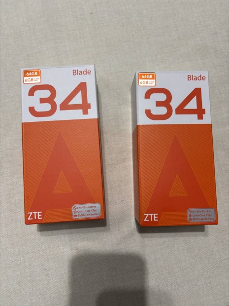 Vadonatj ZTE Blade A34 fggetlen 