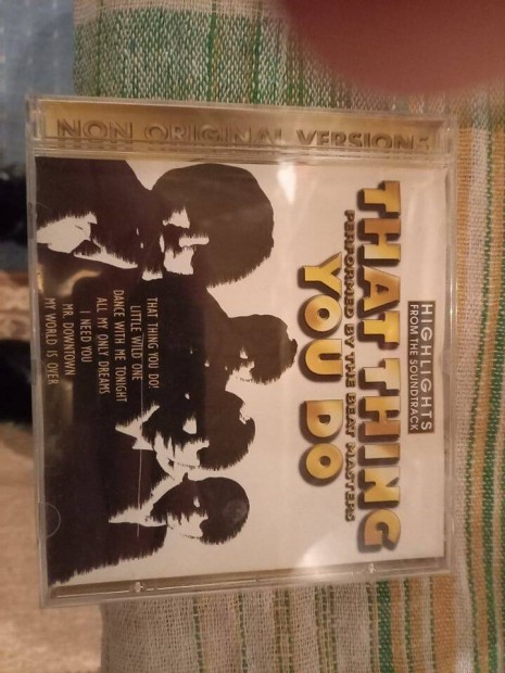Vadonatúj!! CD lemez - (That thing you do) - eladó vagy csere