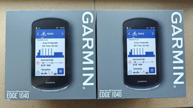 Vadonatúj bontatlan Garmin Edge 1040 kerékpáros navigáció/óra