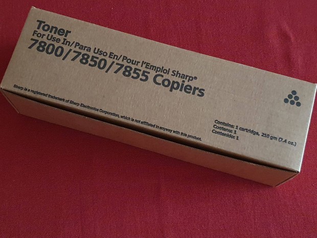 Vadonatúj toner Sharp készülékekhez