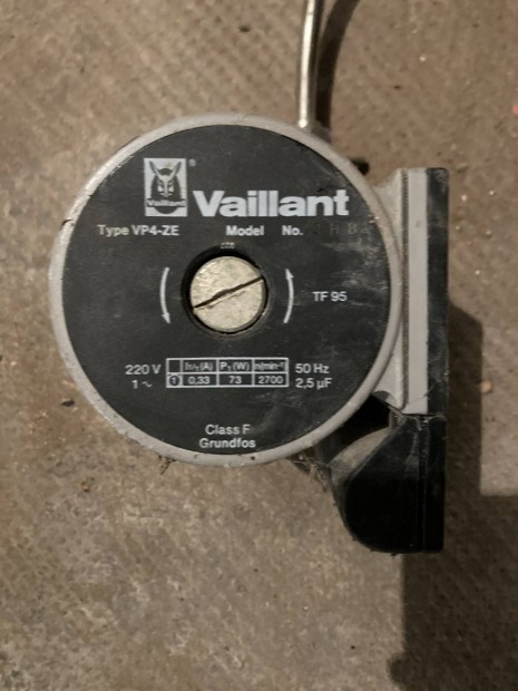 Vaillant Grundfos VP4-ZE TF95 keringtet szivatty