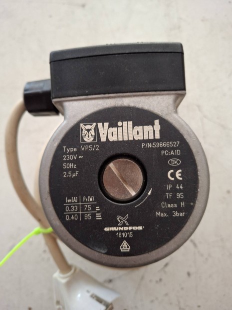 Vaillant f�t�si keringet� szivatty� g�zk�sz�l�khez Grundfos