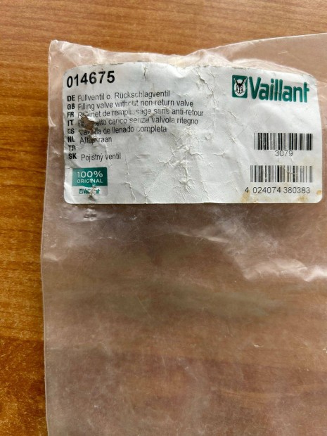 Vaillant tltszelep