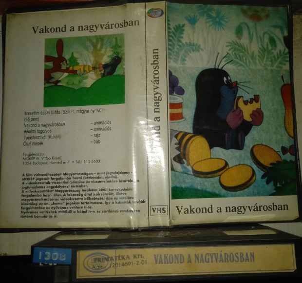 Vakond a vrosban - mokp rajzfilm - nagytok