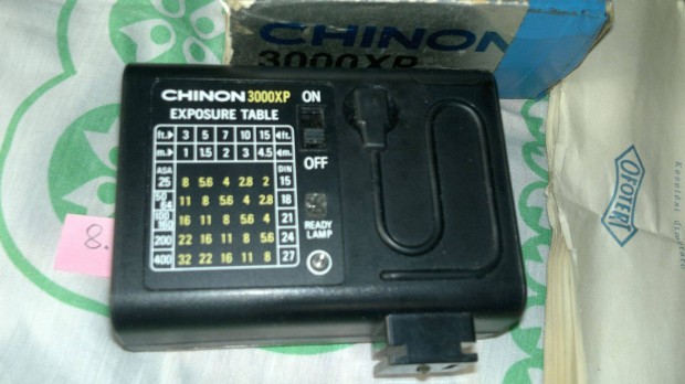 Vaku: Chinon 3000XP +eredeti doboz s hasznlati tmutat