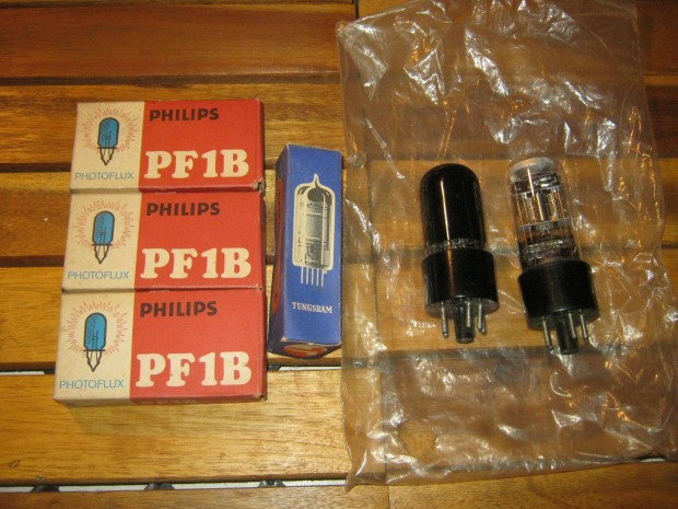 Vakuizzk s elektroncsvek (Philips, Tungsram)