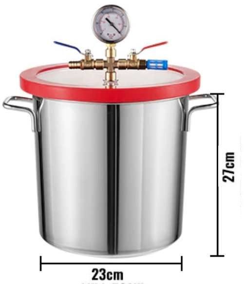 Vkuum Kamra 12L-es Mrmszerrel, Szerelvnyekkel (4338)