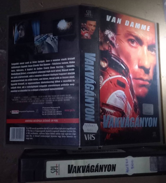 Vakvgnyon - akci vhs - Jean Claude van Damme