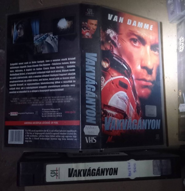 Vakvgnyon - akci vhs - Van Damme