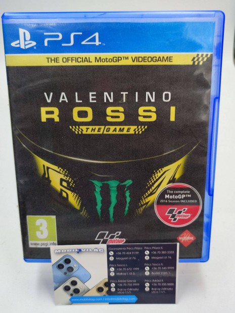 Valentino Rossi The Game PS4 Garancival #konzl0550