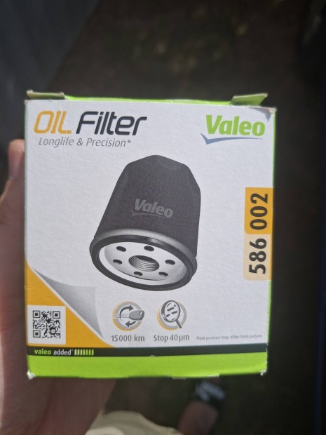 Valeo 586002 olajszűrő