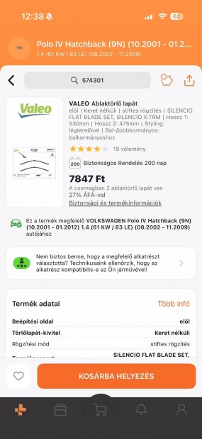 Valeo ablakt�rl�
