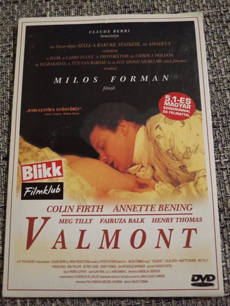 Valmont DVD film