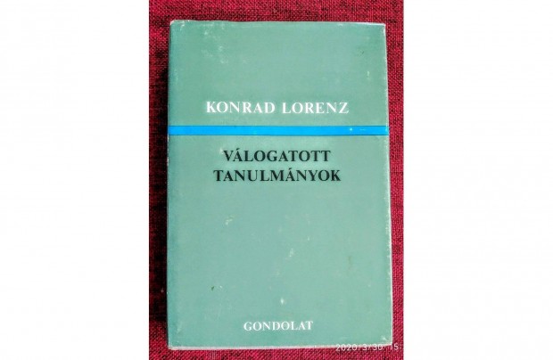 Vlogatott tanulmnyok (Lorenz) Konrad Lorenz Gondolat