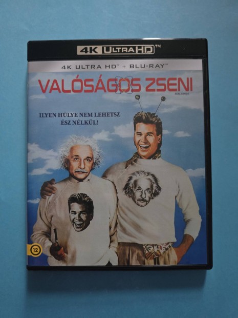 Valóságos zseni 4k (2bd) blu-ray