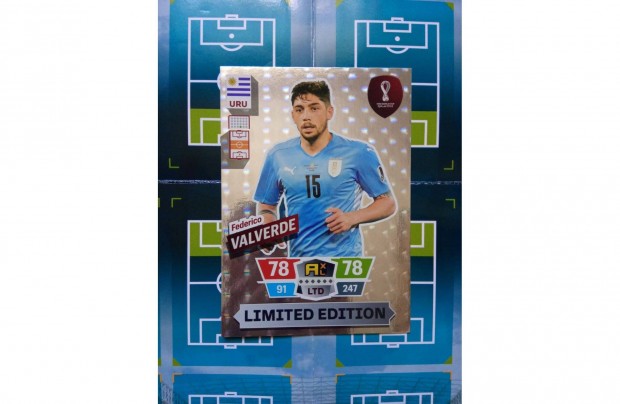 Valverde Panini Fifa World Cup 2022 Qatar XXL Limited focis krtya