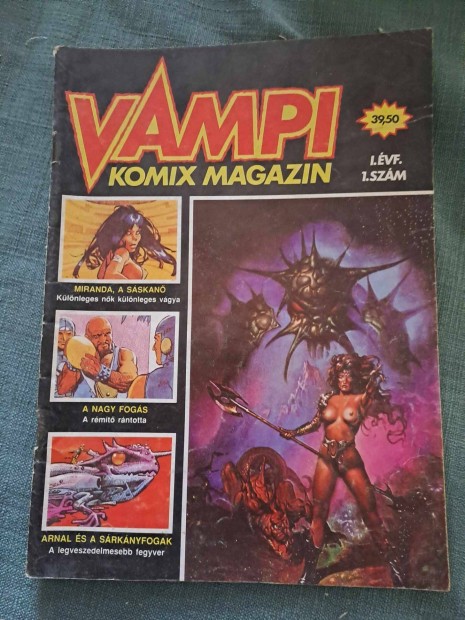 Vampi Komix magazin 1.vfolyam 1. szm