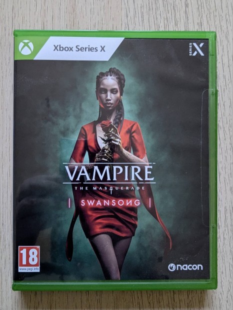 Vampire The Masquerade Swansong Xbox Series X 