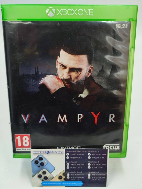 Vampyr Xbox One Garancival #konzl0568