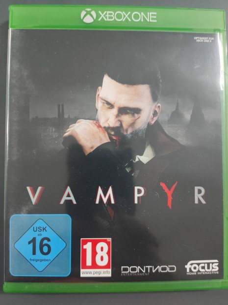 Vampyr Xbox One S X SX Jtk Debrecenben Elad