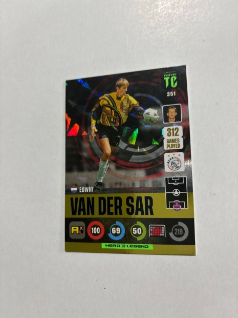 Van Der Sar Legend focis krtya