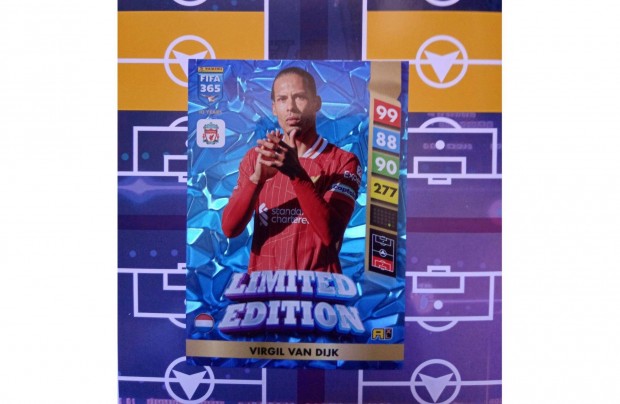 Van Dijk (Liverpool) Panini Fifa 365 2025 Limited krtya