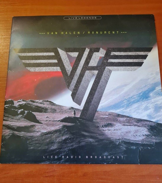 Van Halen - Monument ( Live Radio Broadcast); LP, Vinyl, bakelit