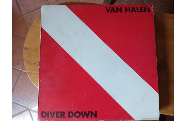 Van Halen bakelit hanglemez eladó